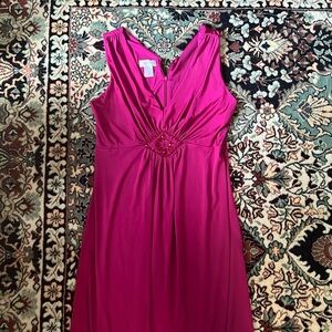 NWOT Purple Midi Dress Size 10